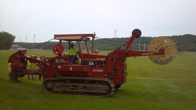 West Union Trenching Cable Plows 