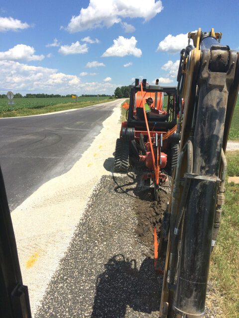 West Union Trenching Vibrator Plow